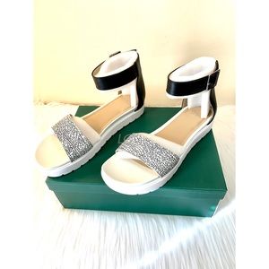 🤍 LOGO by Lori Goldstein Leather Ankle Strap 8.5